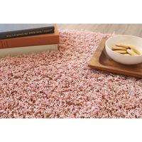 スミノエ BIGSIZERUG アレルブロック ラグ フレールシャギー 1300×1900mm ピンク 4549781297545 1枚（直送品）