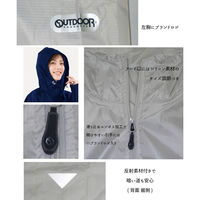 丸十コーポレーション レインウェア ポンチョ M ブラック 06003192 1枚