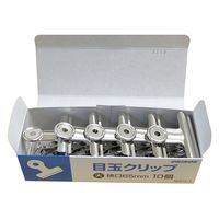 日本クリノス 目玉クリップ 大 65mm 10個 Mクリ-1 1セット(1パック×5)