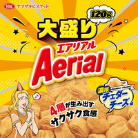 エアリアル濃厚チェダーチーズ味（大盛り） 10袋 ヤマザキビスケット スナック菓子 おつまみ 大袋