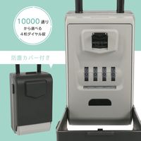 カール事務器 キーボックス(吊り下げタイプLEDライト付き) CKB-S04 1個