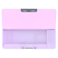 サンスター文具 コンパクトふでいれヨコピタ エコ ラベンダー S1314327 1個