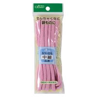 クロバー Clover カラーひも 中細 3m巻 ピンク 26-150 CL26-150 1袋