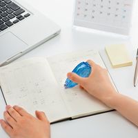 トンボ鉛筆 修正テープモノエアー詰め替え式 5mm幅 ブルー CT-CAX5C40 1個