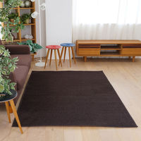 スミノエ コンシェルジュ オーダーラグ バンジュール 650×750mm ダークブラウン AS-BJ108-DBR6575 1枚（直送品）