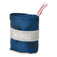 サーモス（THERMOS） ポケットバッグ エコバッグ 大容量 肩かけ たためる かわいい ネイビー REX-018 NVY 5個