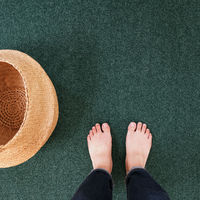 スミノエ コンシェルジュ オーダーラグ バンジュール 3500×2400mm グリーン AS-BJ111-GN350240 1枚（直送品）