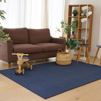 スミノエ コンシェルジュ オーダーラグ バンジュール 2300×3150mm ブルー AS-BJ112-BL230315 1枚（直送品）