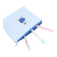 サンスター文具 キルティング舟形ペンケース ちいかわ ハチワレ S1427113 1個