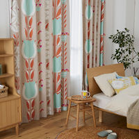 スミノエ DESIGNLIFE カーテン チューリッペン グレー AS-V1366-210235GY １セット(2枚入)（直送品）