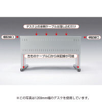 【在庫限り】【処分品】サンワサプライ Aデスク 幅800×奥行700×高さ700mm ALD-8070N 1台（直送品）