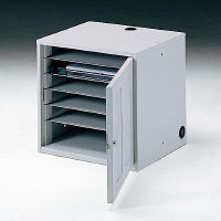 サンワサプライ ノートパソコン収納キャビネット 幅500×奥行420×高さ478mm CAI-CAB3 1台（直送品）