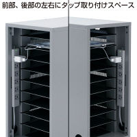 サンワサプライ タブレット・スレートPC収納保管庫 幅315×奥行510×高さ611mm CAI-CAB7 1台（直送品）