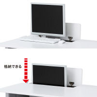 サンワサプライ CAIデスク（昇降タイプ） 幅1600×奥行600×高さ700mm CAI-LCD166K 1台（直送品）