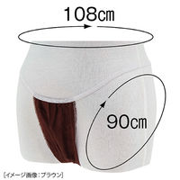 フィフティ・ヴィジョナリー ペーパーショーツT-バック(ブラウン)1000枚入 WN-002-BR-V 1個(1000枚入)