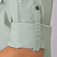 自重堂　制服百科　抗菌防臭長袖ブルゾン　アースグリーン　Ｍ　109（直送品）