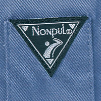 自重堂　制服百科　ノンプル長袖ブルゾン　ブルーグレー　４Ｌ　14000（直送品）