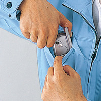 自重堂　制服百科　抗菌防臭長袖ジャンパー　ミストアクア　Ｍ　46700（直送品）