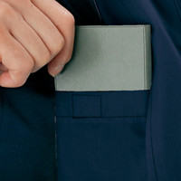 自重堂　制服百科　半袖ジャンパー　シルバー　Ｌ　55510（直送品）