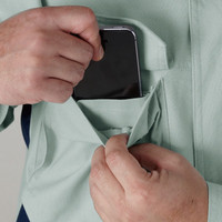 自重堂　制服百科　難燃長袖ブルゾン　ダークブルー　ＥＬ　86400（直送品）