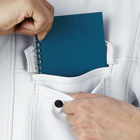 自重堂　制服百科　製品制電長袖シャツ　キヤメル　４Ｌ　75304（直送品）