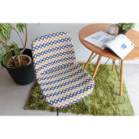 【軒先渡し】チェア KT-33 ブルー 1脚 東馬（Tohma）（直送品）