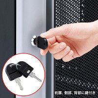 サンワサプライ 19インチマウントサーバーラック(12U) CP-SVC12U 1台（直送品）