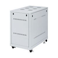 サンワサプライ 19インチサーバーラック（18U） CP-SVN1810GY 1台（直送品）