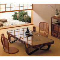 サンフラワーラタン 籐座椅子 C103HR 1台（直送品）