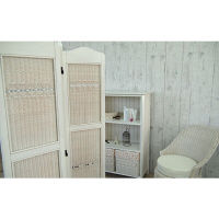 サンフラワーラタン fioreシリーズ フィオーレ スクリーン 3連タイプ S830WW 1台（直送品）