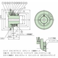 椿本チエイン ショックガード TGBシリーズ TGB70ーH 1個（直送品）