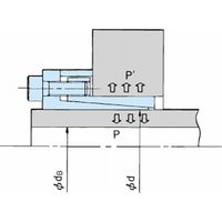 椿本チエイン パワーロック TFシリーズ PL030ー041TFーKP 1個（直送品）