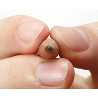 クツワ もちやすい三角えんぴつ(プニュ付)B芯 RF008 1セット(12本×5箱)