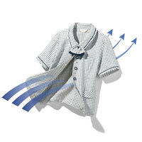 アイトス Pieds オーバーブラウス パープル 19号 HCL6300-082 1着（直送品）