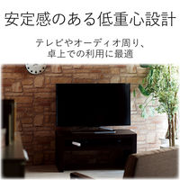 延長コード 電源タップ コンセント 1.5m 2ピン 4個口 ほこりシャッター 黒 AVT-D3-2415BK エレコム 1個（直送品）