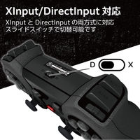 エレコム 無線ゲームパッド/13ボタン/Xinput/振動/連射/高耐久 JC-U4113SBK