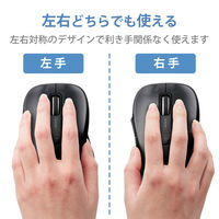 エレコム レーザーマウス／ＭーＬＳ１５ＤＬシリーズ／無線／５ボタン／ブラック M-LS15DLBK 1個