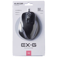 エレコム ＢｌｕｅＬＥＤマウス／握りの極み／Ｍサイズ／有線／５ボタン M-XGM10UBBK 1個