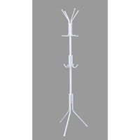 アイリスオーヤマ ハンガーポール コートハンガー ホワイト 幅470×奥行470×高さ1750mm 1台（直送品）