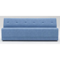 【軒先渡し】オリバー システムソファ Denim 幅1800mm ライトブルー 1台（直送品）