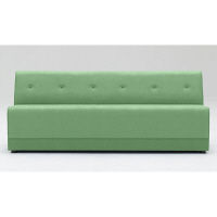 【軒先渡し】オリバー システムソファ Hygiene 幅1800mm グリーン 1台（直送品）