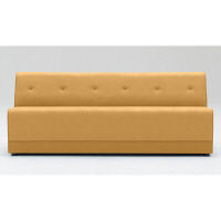 【軒先渡し】オリバー システムソファ Hygiene 幅1800mm オレンジ 1台（直送品）