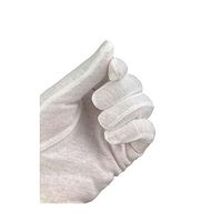 アズワン 薄手コットンインナー手袋 S(ショート)12双入 3-5265-01 1袋(12双)（直送品）