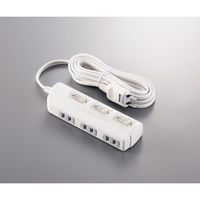 星光商事 OAタップ コード5m コンセント3個口 3-4931-02 1個（直送品）