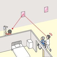 コミー FFミラー通路 片側用(マグネットタイプ) FT23AM 1個 3-5203-01（直送品）