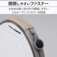 エレコム（ELECOM） CD/DVDファスナーケース セミハード 12枚入 CCD-H12WH 1個