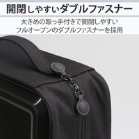 エレコム（ELECOM） CD/DVDファスナーケース セミハード 320枚入 CCD-H320BK 1個