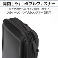 エレコム（ELECOM） Blu-ray対応ファスナーケース（32枚） セミハード ブラック CCD-HB32BK 1個