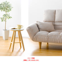 【軒先渡し】朝日木材加工 キャンディースツール ホワイト 1脚（直送品）