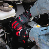 【ポリウレタン手袋】 ミタニコーポレーション MAD ON WORK 合皮手袋 3GRエムテック 209533 ブラック M 1双